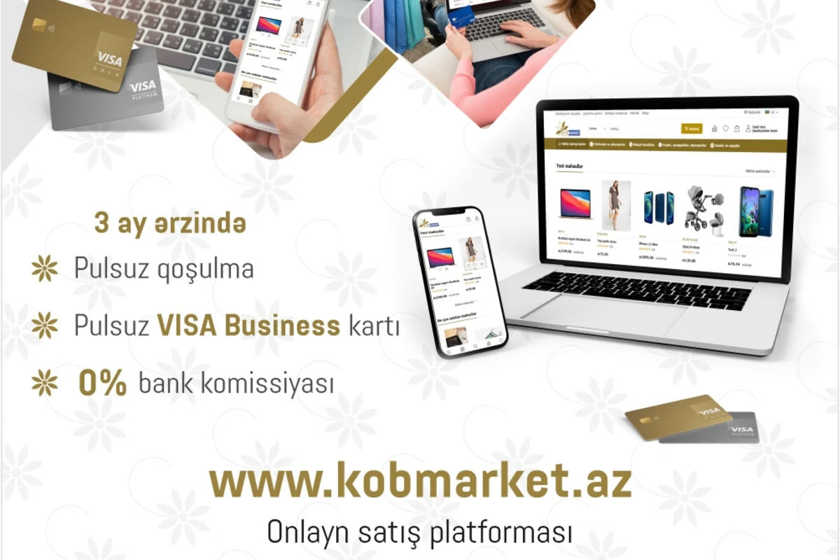 Kobmarket.az – новое слово в электронной коммерции Азербайджана - ВИДЕО