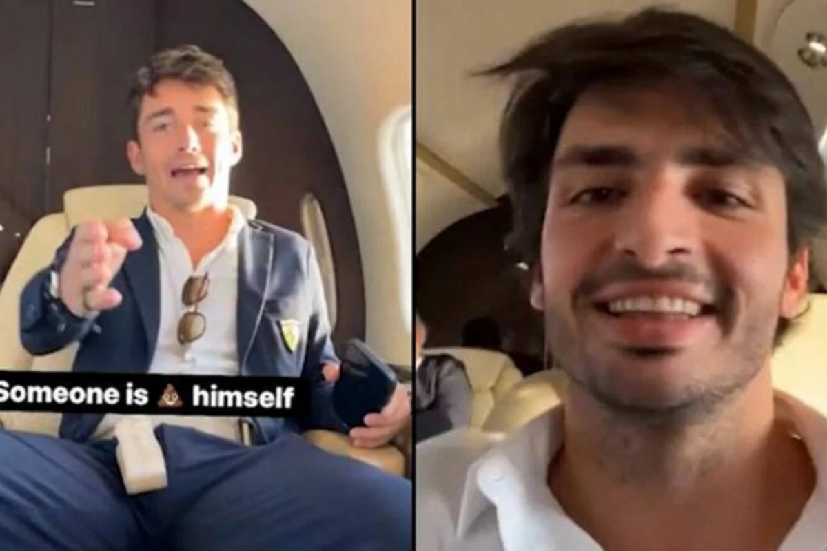 Ferrari pilotu Bakıya uçuş zamanı komanda yoldaşını ələ saldı - VİDEO Ferrari pilotu Bakıya uçuş zamanı komanda yoldaşını ələ saldı - VİDEO