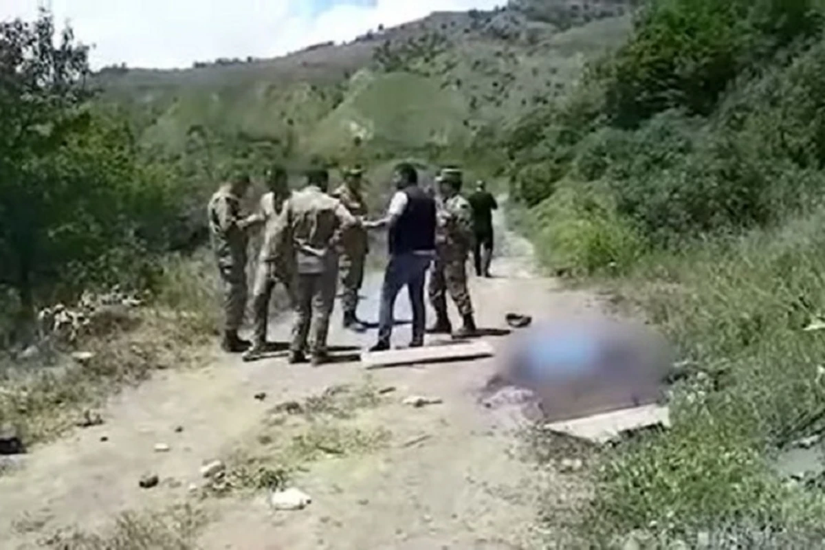 Новые кадры с места гибели представителей СМИ в Кельбаджаре - ВИДЕО
