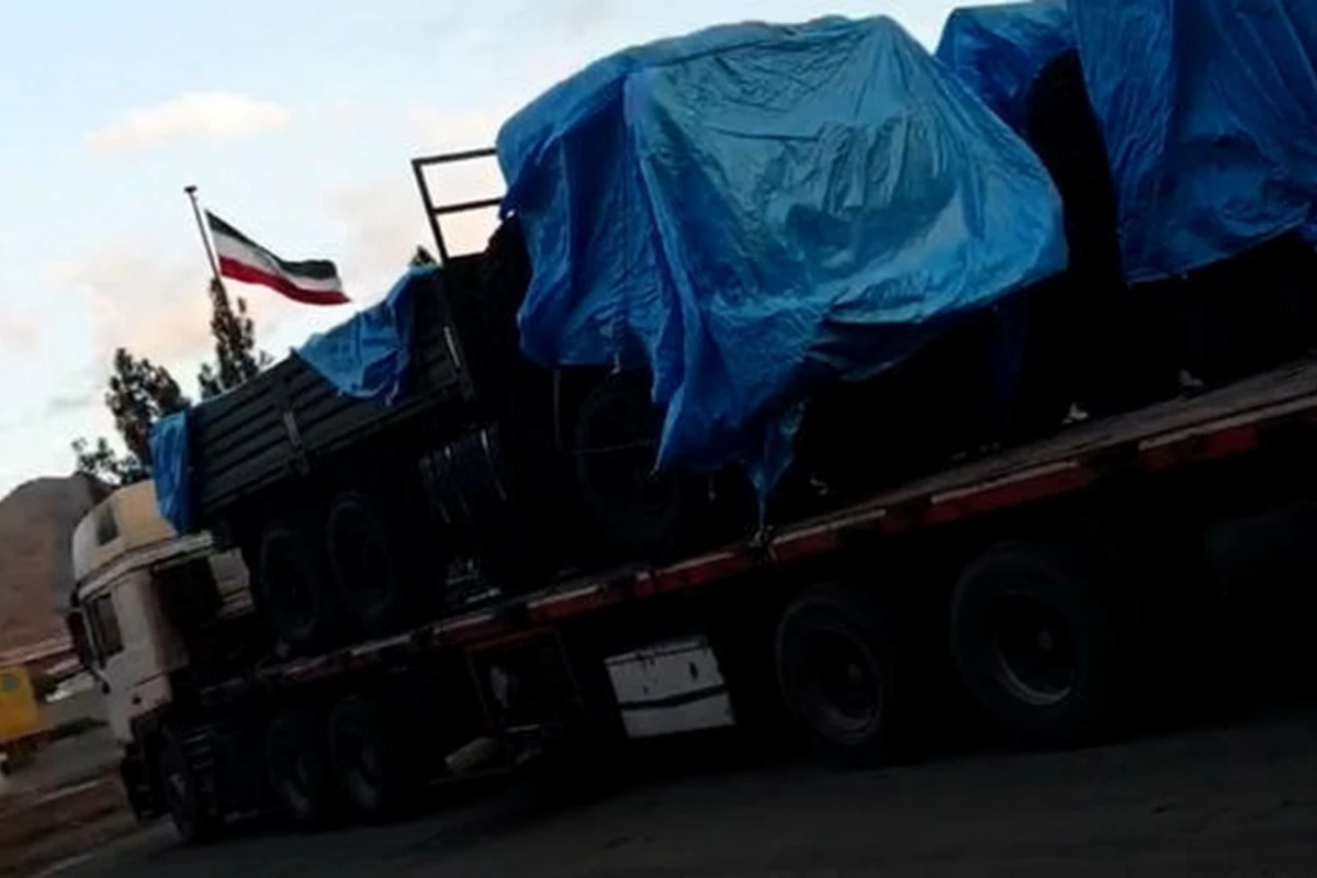 Скандальные кадры: Иран доставляет военную технику в Армению - ВИДЕО