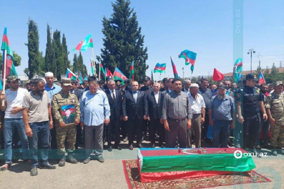Şəhidimiz dəfn edildi - YENİLƏNİB - FOTO