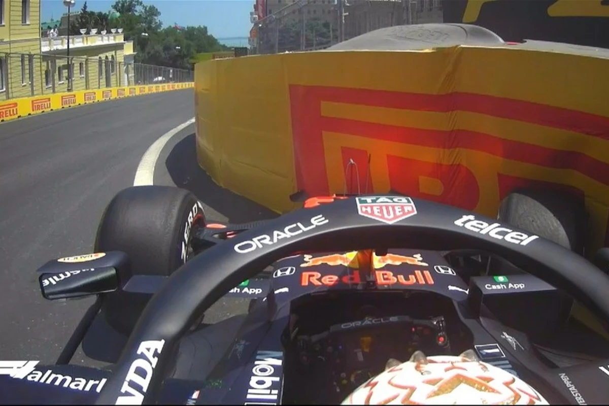 Formula 1: Maks Ferstappen də Bakıda qəza törətdi