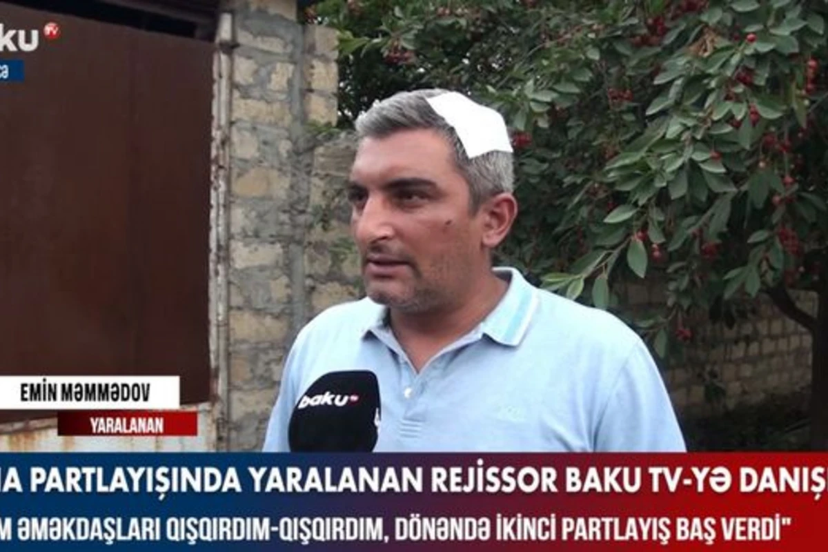 Kəlbəcərdə mina partlayışında yaralanan rejissor hadisənin necə baş verməsindən danışdı -  VİDEO