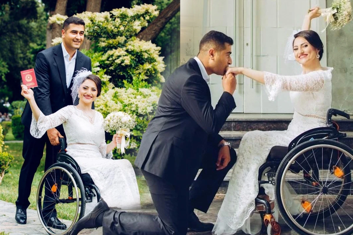 Vüsalə Kərimova Vətən Müharibəsi iştirakçısı ilə evləndi - FOTO