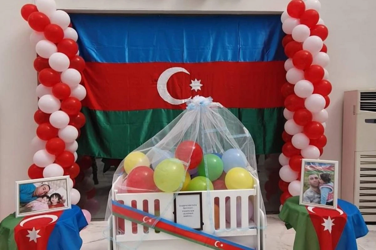 Vətən müharibəsi şəhidinin övladı dünyaya gəlib - FOTO