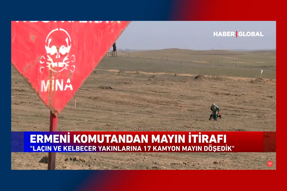 “Haber Global” ermənilərin Laçın və Kəlbəcərdə mina basdırmaları ilə bağlı süjet hazırladı - VİDEO