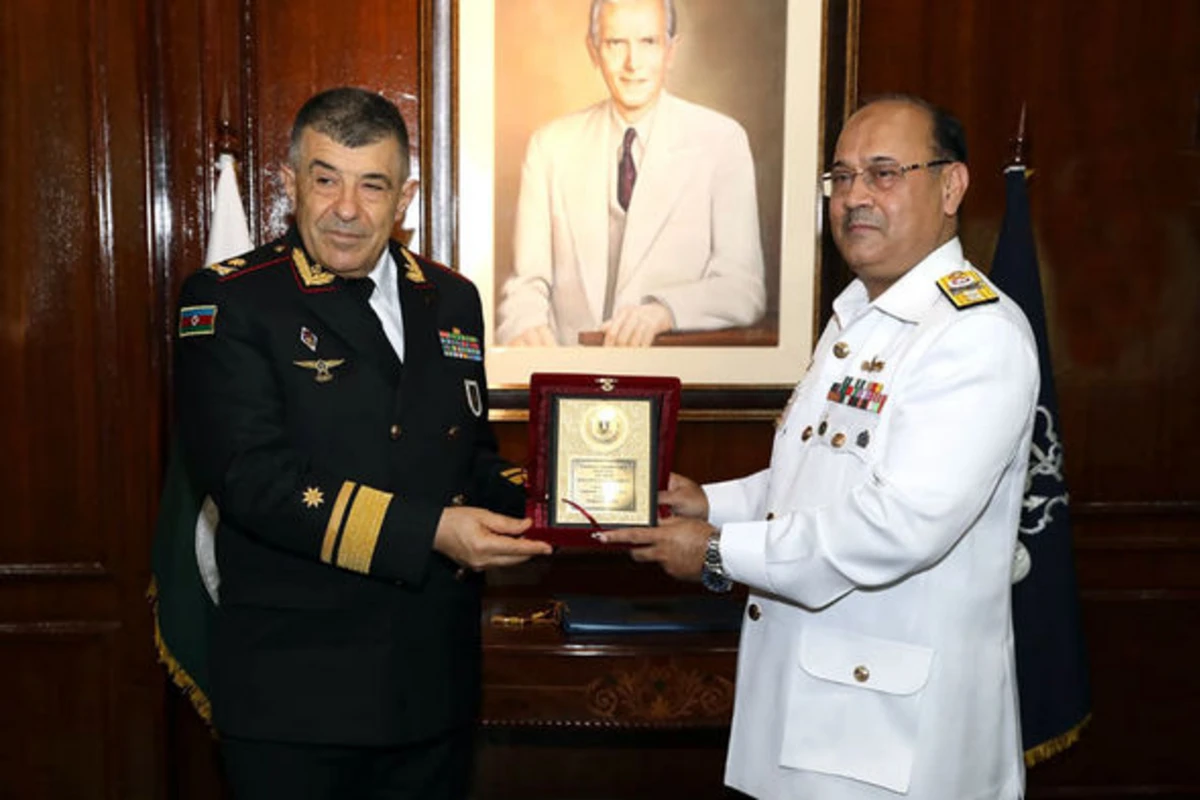 Azərbaycan HDQ komandanı Pakistanın Hərbi Dəniz Akademiyasında – FOTO