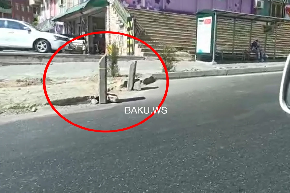 Bakıda salınan yol çıxıntıları barədə RƏSMİ AÇIQLAMA - VİDEO