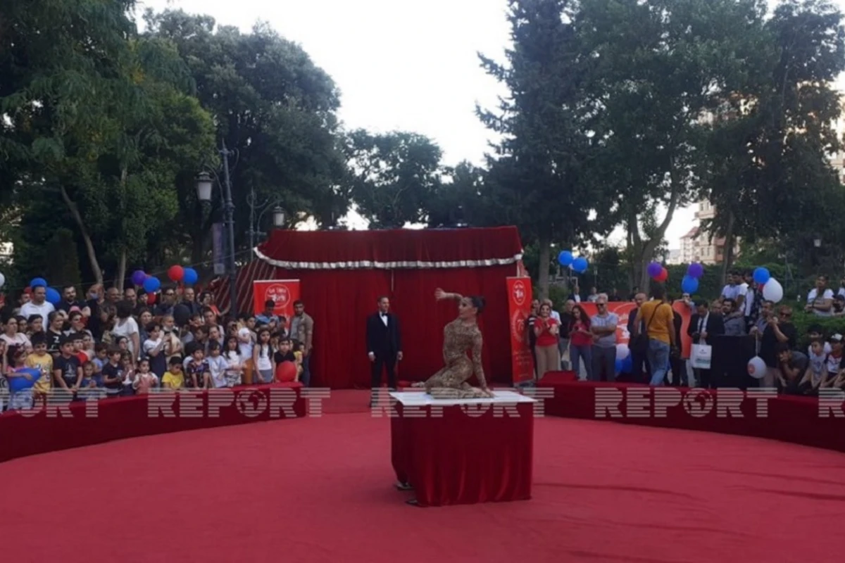 Bakı Dövlət Sirkinin ilk proqramının 75 illlik yubileyi keçirilir - FOTO