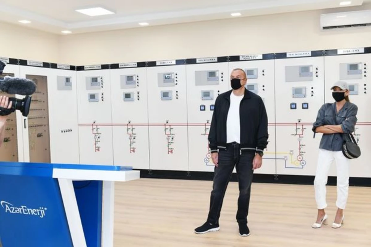 İlham Əliyev və Mehriban Əliyeva “Füzuli” yarımstansiyasının açılışında - YENİLƏNİB + FOTO İlham Əliyev və Mehriban Əliyeva “Füzuli” yarımstansiyasının açılışında - YENİLƏNİB + FOTO