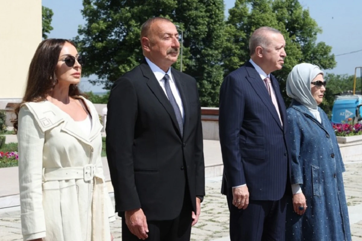 Azərbaycan və Türkiyə prezidentləri Şuşada “Xan qızı” bulağında olublar