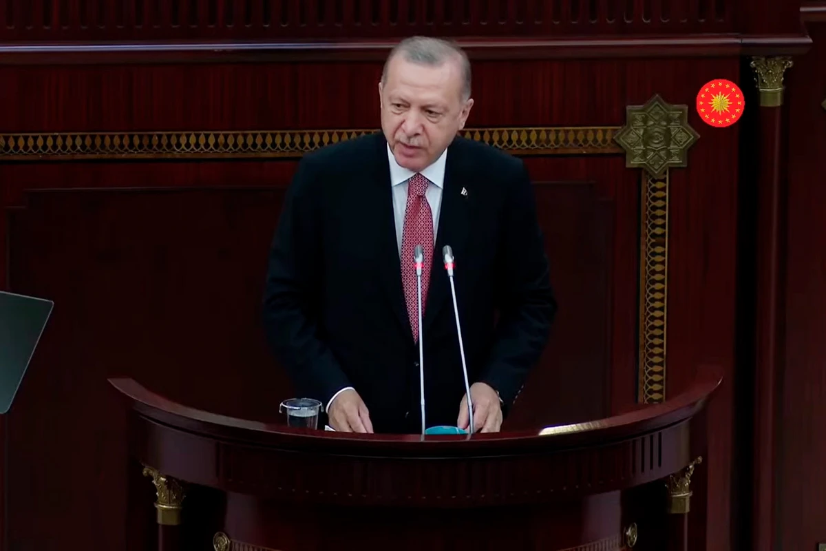 Ərdoğan Azərbaycan Milli Məclisində çıxış edib - VİDEO Ərdoğan Azərbaycan Milli Məclisində çıxış edib - VİDEO