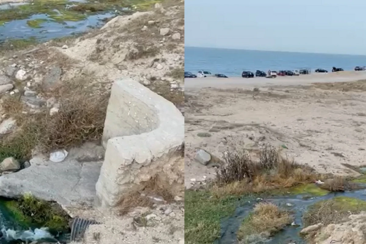 Bilgəh çimərliyindəki iyrəncliyin mənbəyi məlum oldu - Nazirlikdən AÇIQLAMA