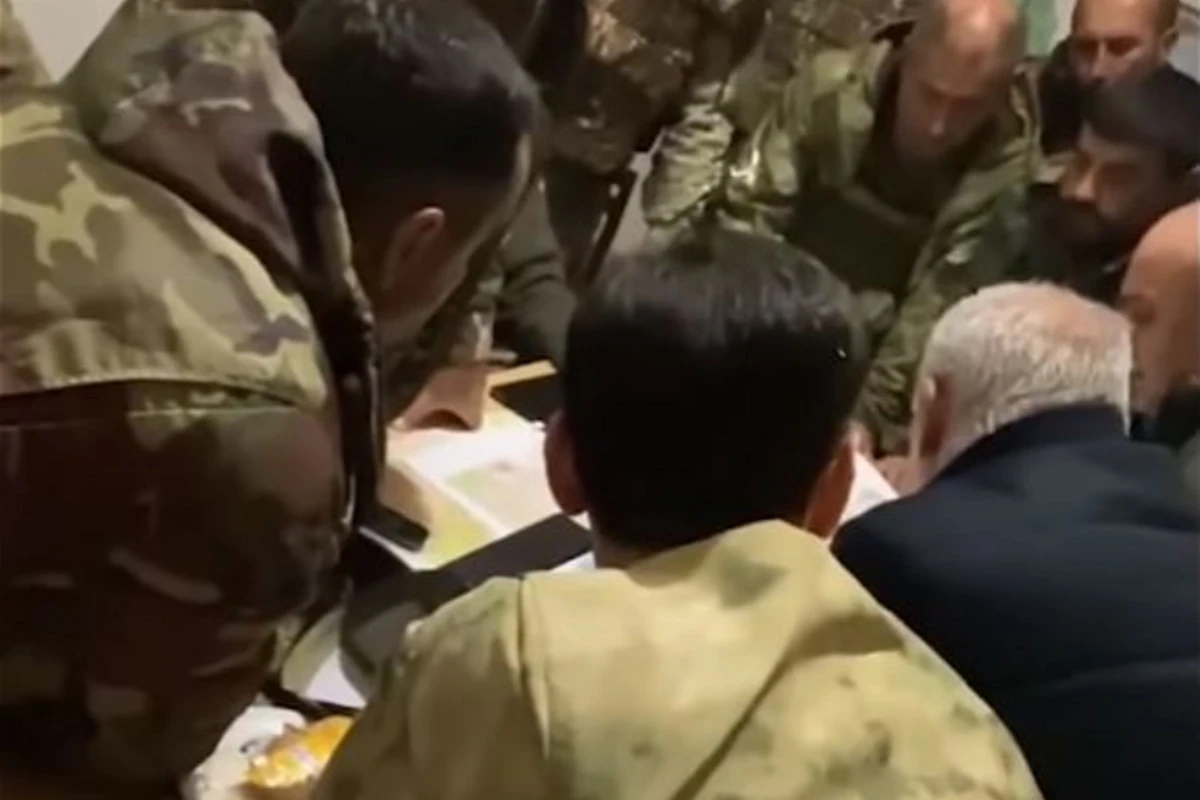 Шуша перед штурмом: Кадры из армянского бункера - ВИДЕО