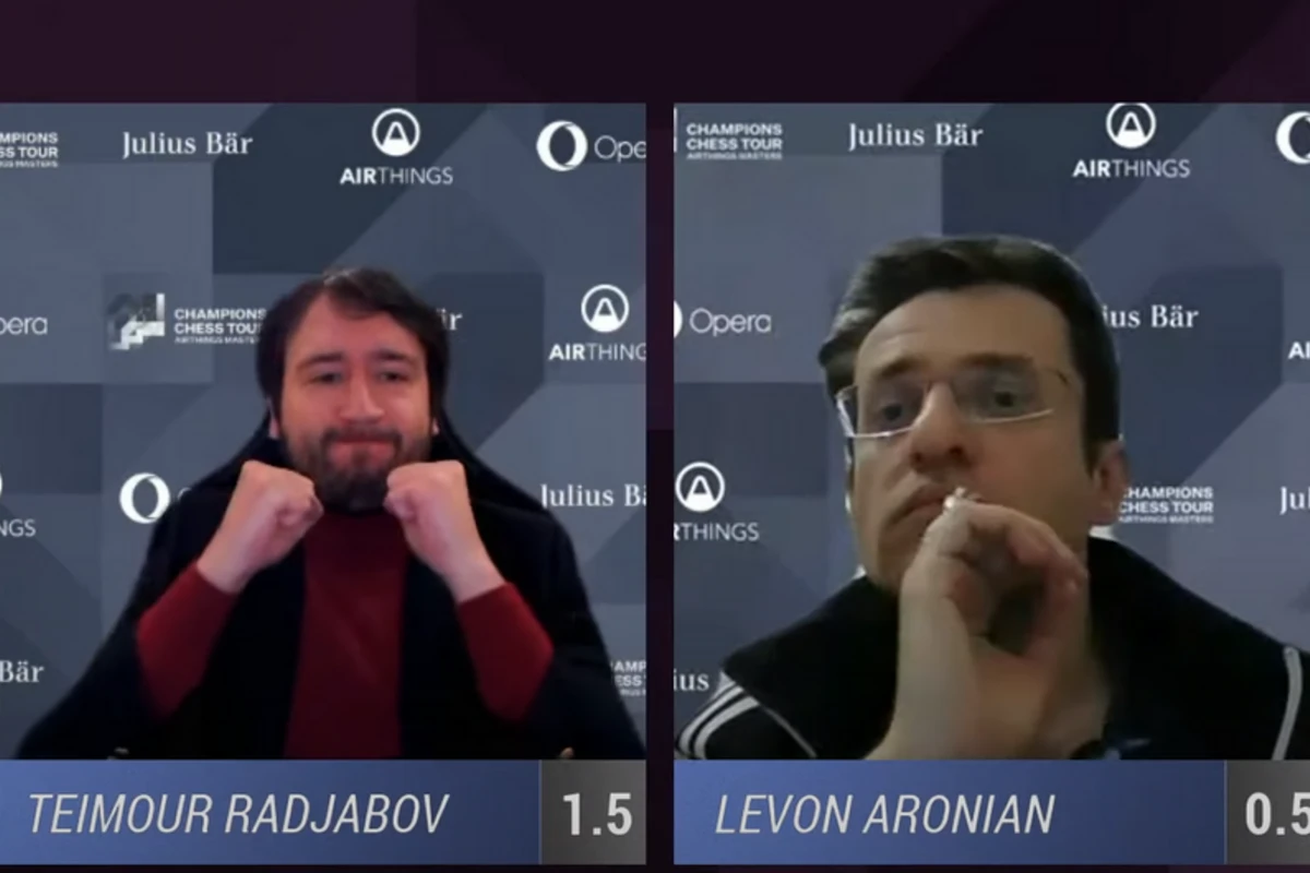 Teymur Rəcəbov bu dəfə də Aronyana qalib gəldi Teymur Rəcəbov bu dəfə də Aronyana qalib gəldi