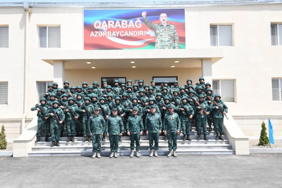 Ermənistanla sərhəddə daha bir hərbi hissə fəaliyyətə başladı - FOTO