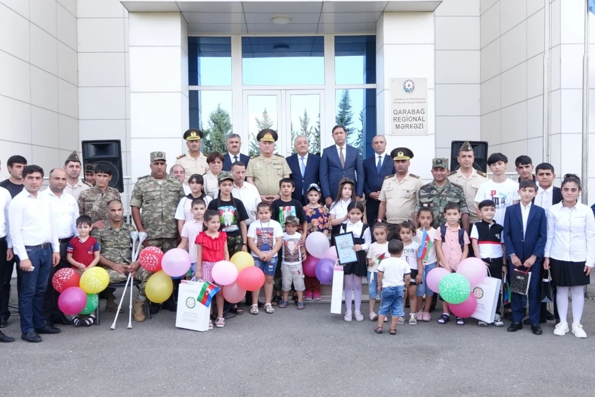 FHN Qarabağ Regional Mərkəzində şəhid və qazi övladları üçün “açıq qapı günü” keçirilib - FOTO