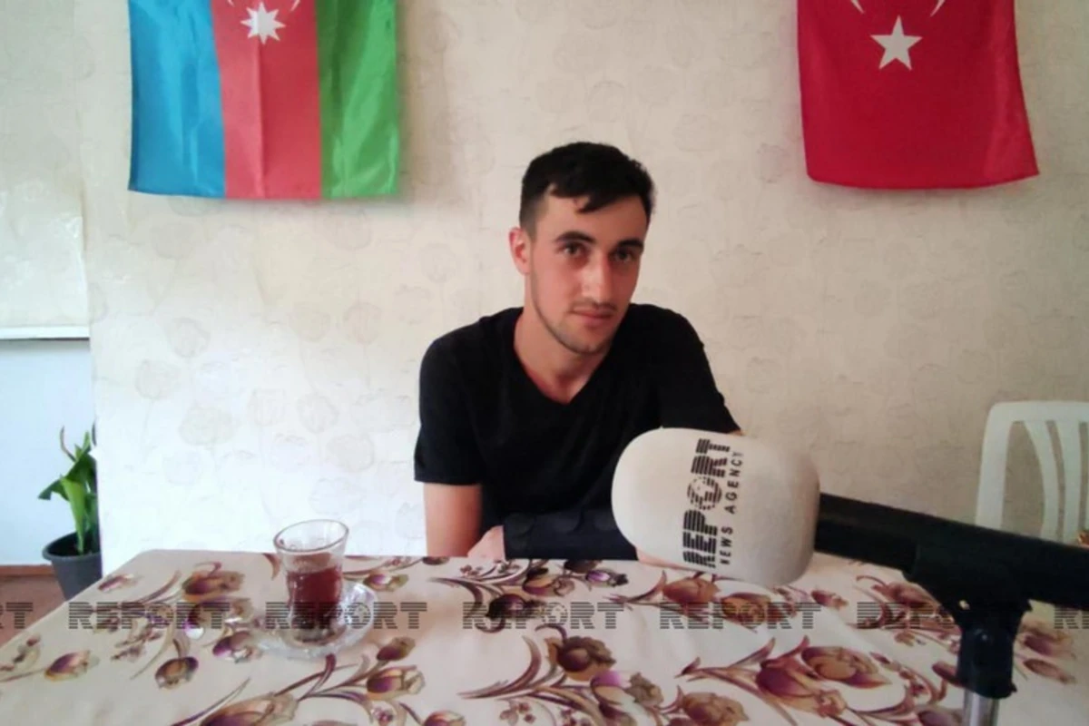 Türkiyədə müalicə alan qazi: İki qolum kəsilsə belə dava olarsa, yenə getməyə hazıram!