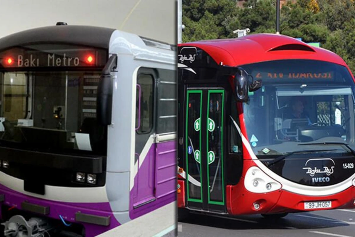 Sərnişinlərin NƏZƏRİNƏ: Metro və avtobusların işləməyəcəyi günlər AÇIQLANDI