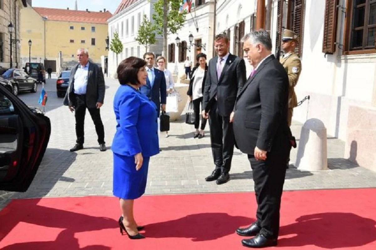 Sahibə Qafarova Macarıstanın baş naziri ilə görüşdü - FOTO