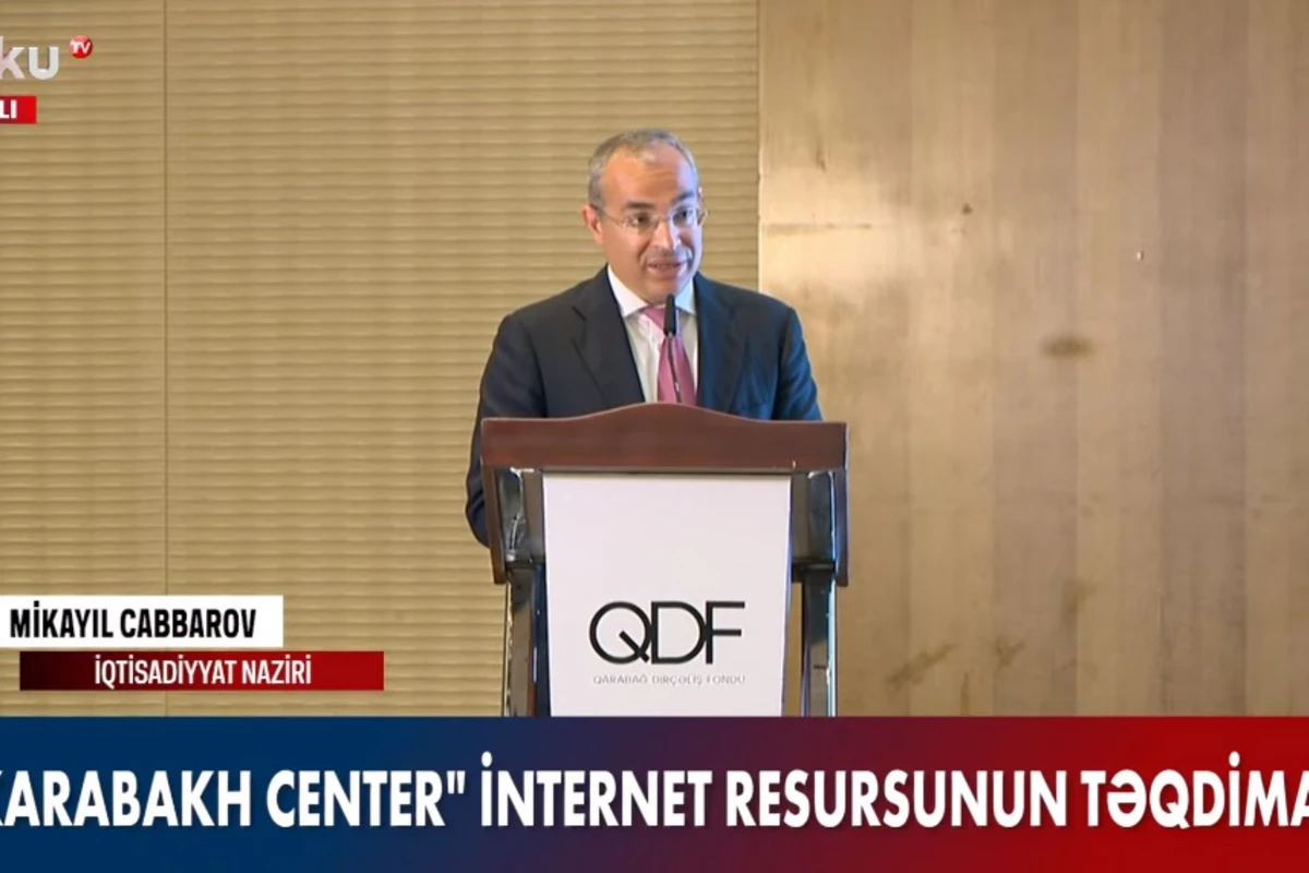 “Karabakh Center” portalının təqdimatı - VİDEO