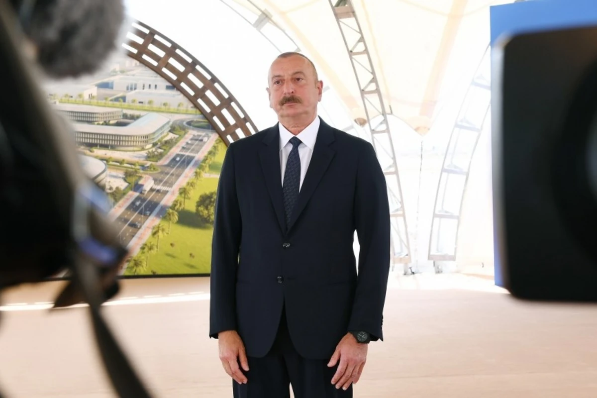 Президент Ильхам Алиев заложил фундамент Алятской свободной экономической зоны - ВИДЕО