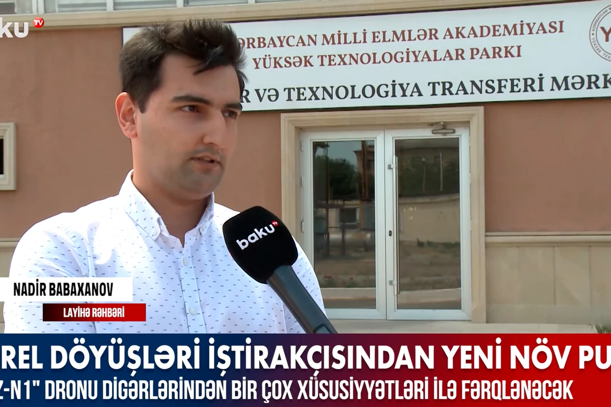 Aprel döyüşləri iştirakçısından yeni növ PUA - VİDEO