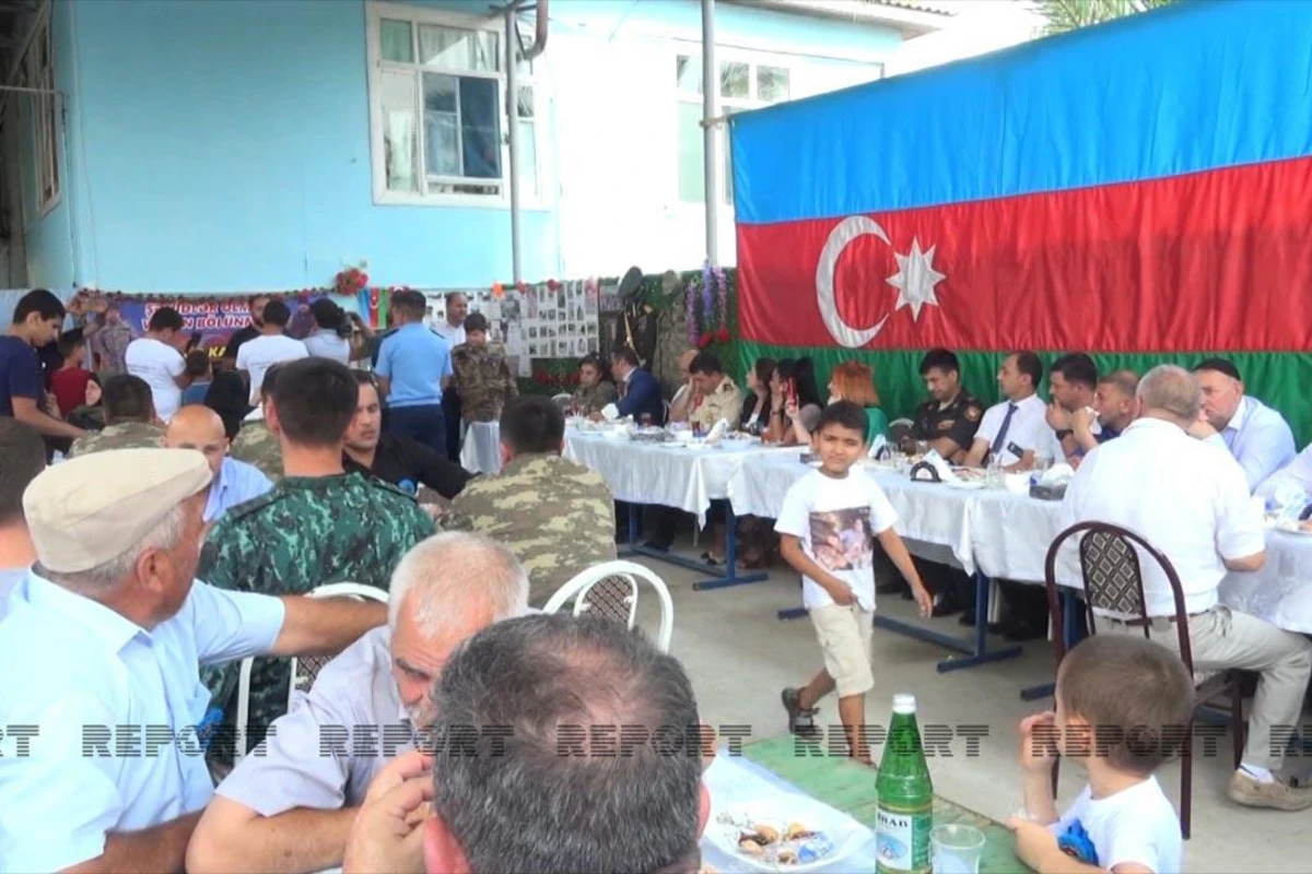 Vətən müharibəsinin qəhrəman şəhidinin anım mərasimi keçirilib - FOTO