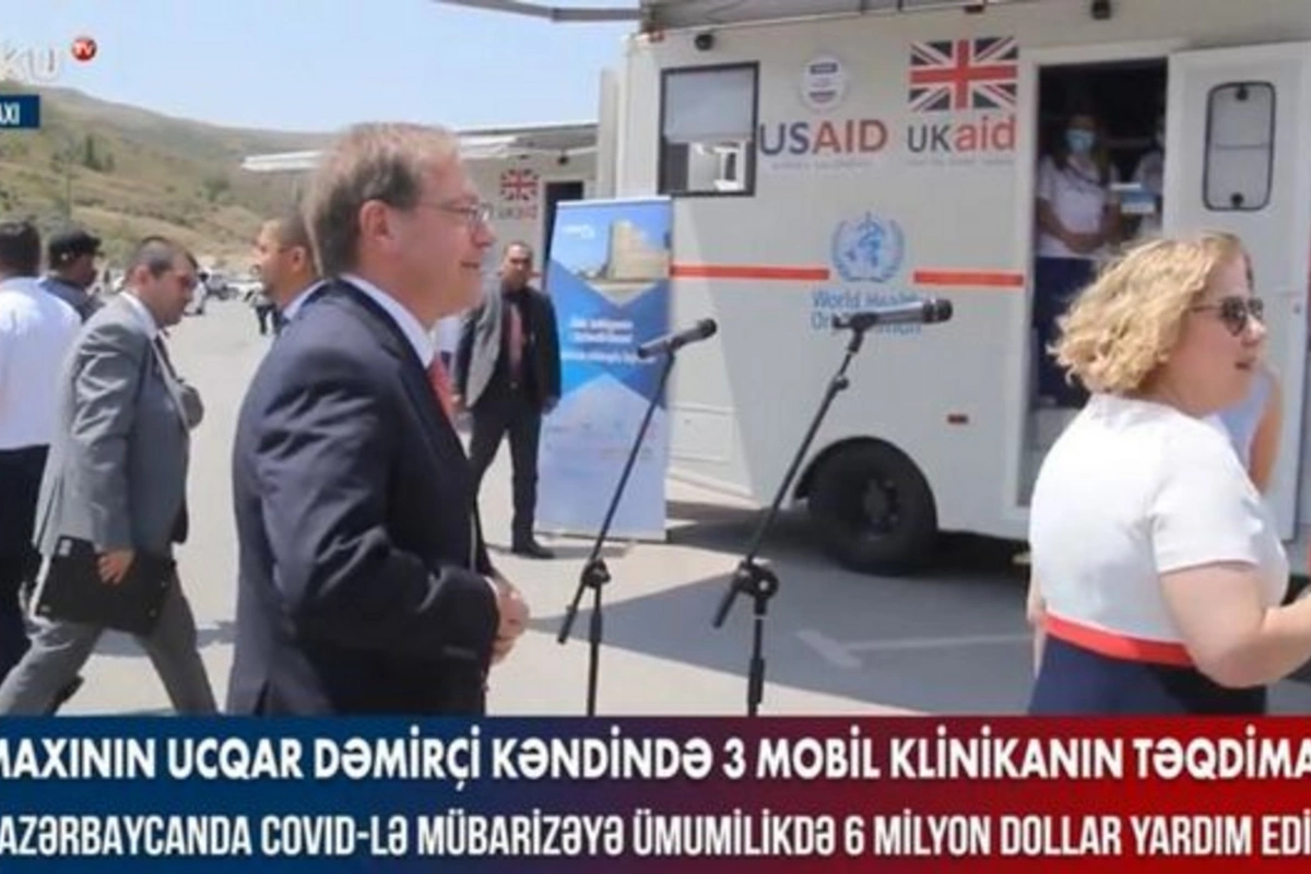 Mobil klinikalar artıq Azərbaycanda - VİDEO
