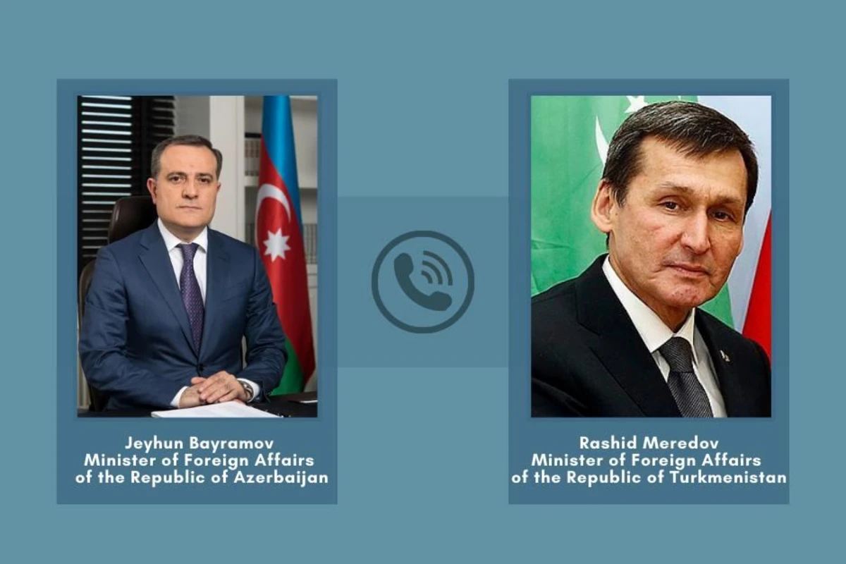 Azərbaycan və Türkmənistan xarici işlər nazirləri arasında telefon danışığı olub