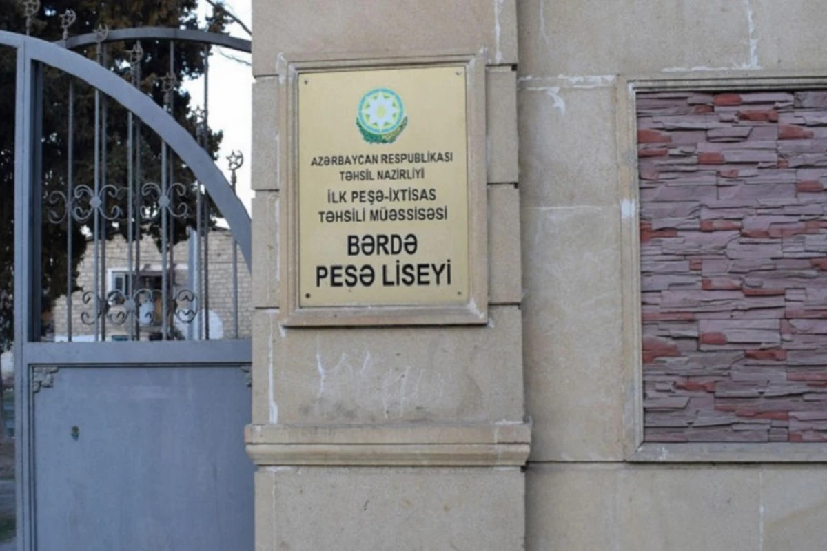 Peşə liseyi direktorunun cinayət işi məhkəməyə göndərilib