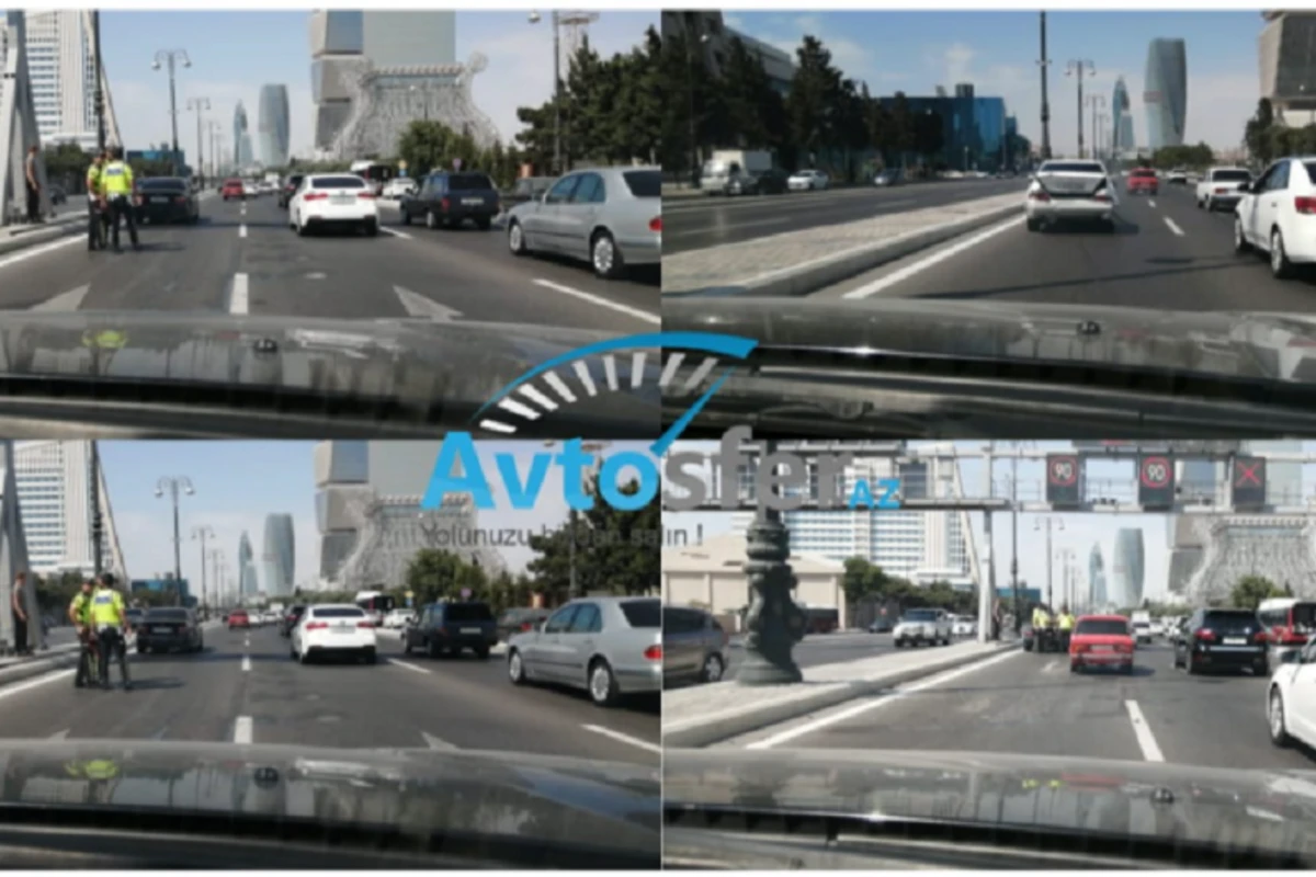 Bakıda zəncirvari qəza: “Range Rover”, BMW, Mercedes... - FOTO
