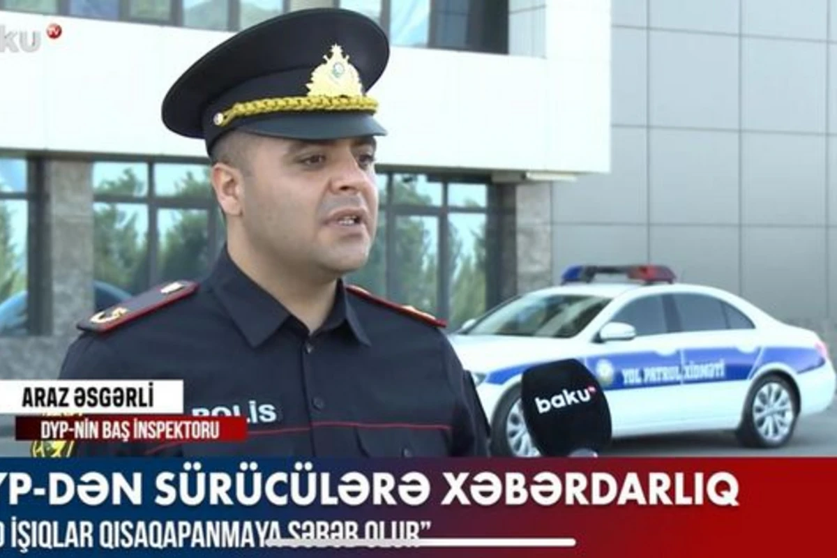 DYP-dən sürücülərə XƏBƏRDARLIQ - VİDEO