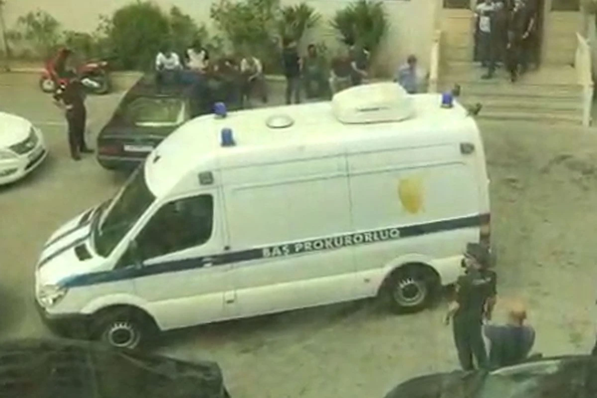 Polis rəisinin özünü öldürdüyü yerdən görüntülər - VİDEO