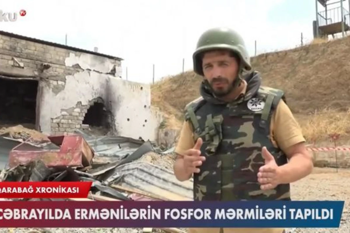 “Qarabağ Xronikası”: Cəbrayılda tapılan fosfor mərmilərinin EKSKLÜZİV görüntüləri - VİDEO