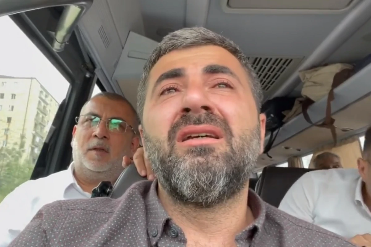 29 il sonra Şuşaya gedən Zaur göz yaşlarına boğuldu - VİDEO