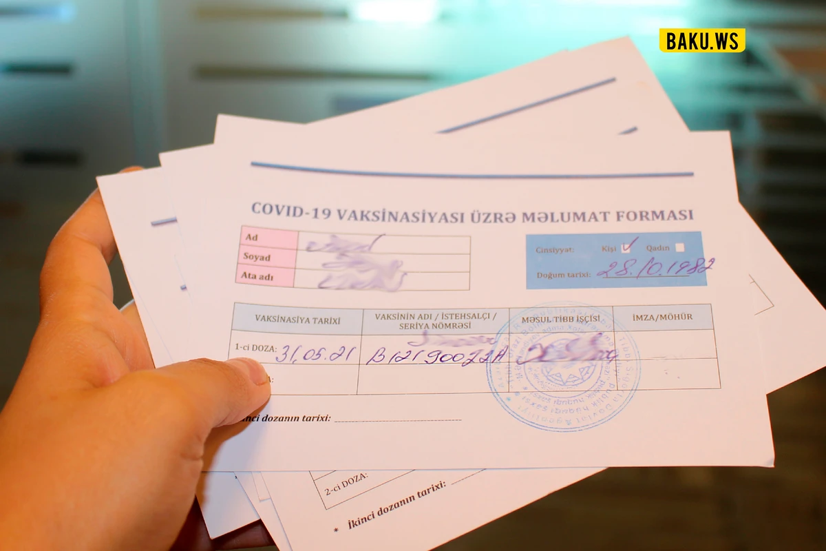 Ковид-паспорт в Азербайджане будет бессрочным - ОФИЦИАЛЬНО Ковид-паспорт в Азербайджане будет бессрочным - ОФИЦИАЛЬНО