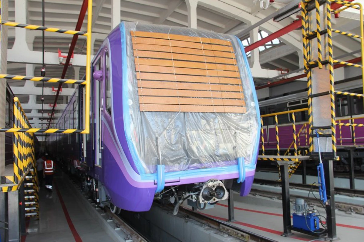 Bakı metrosuna 20 yeni vaqon gətirilib - FOTO