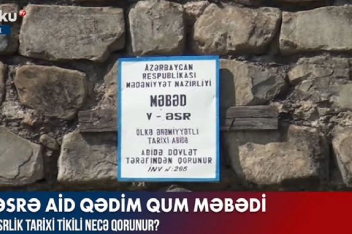 Beşinci əsrə aid qədim Qum məbədi necə qorunur? – VİDEO