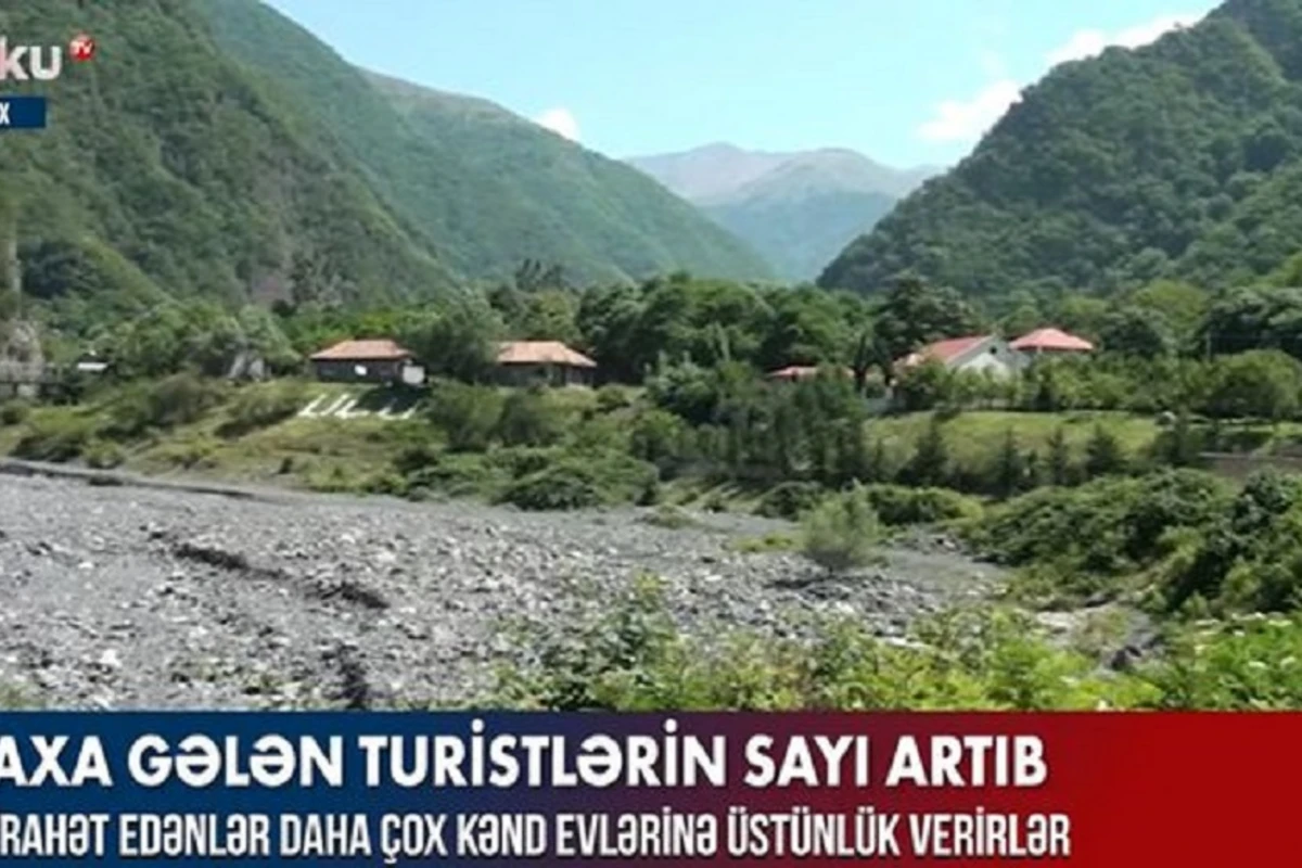 Qaxa gələn turislərin sayı artıb - VİDEO