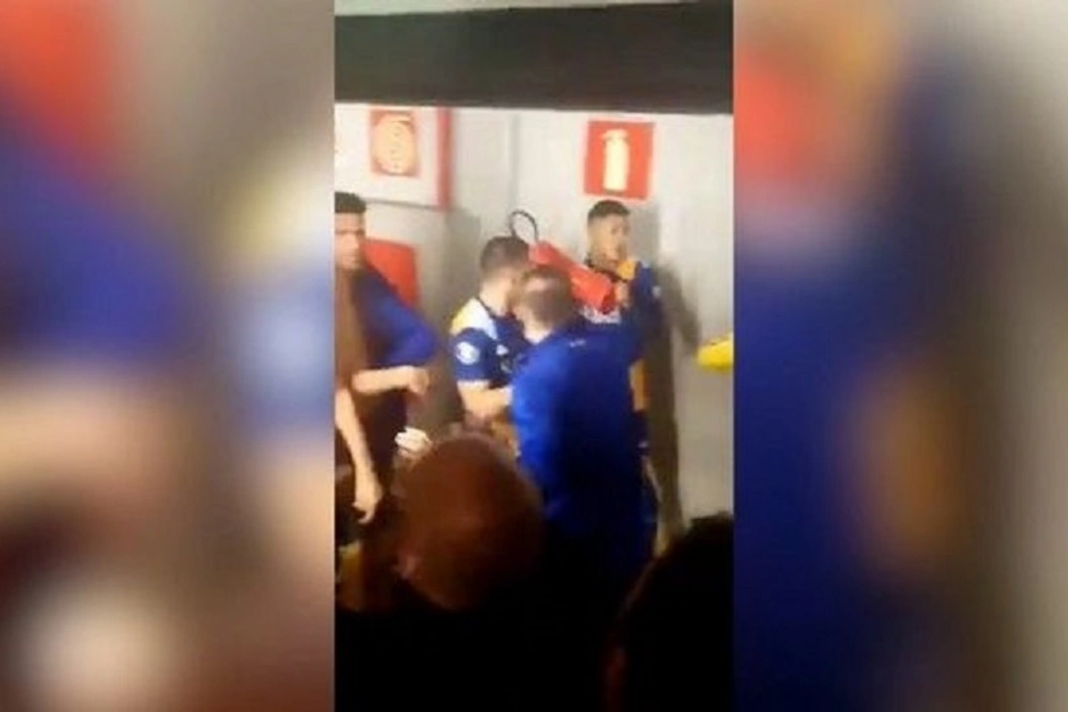Libertadores Kubokunda futbolçular arasında dava düşüb – VİDEO