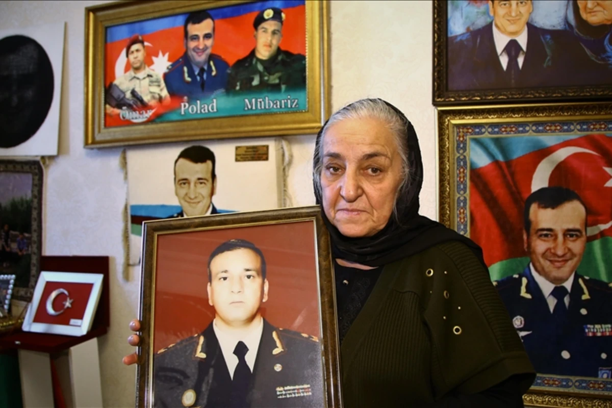 Мать Полада Гашимова: Пусть дети вырастут такими же патриотами, каким был мой сын