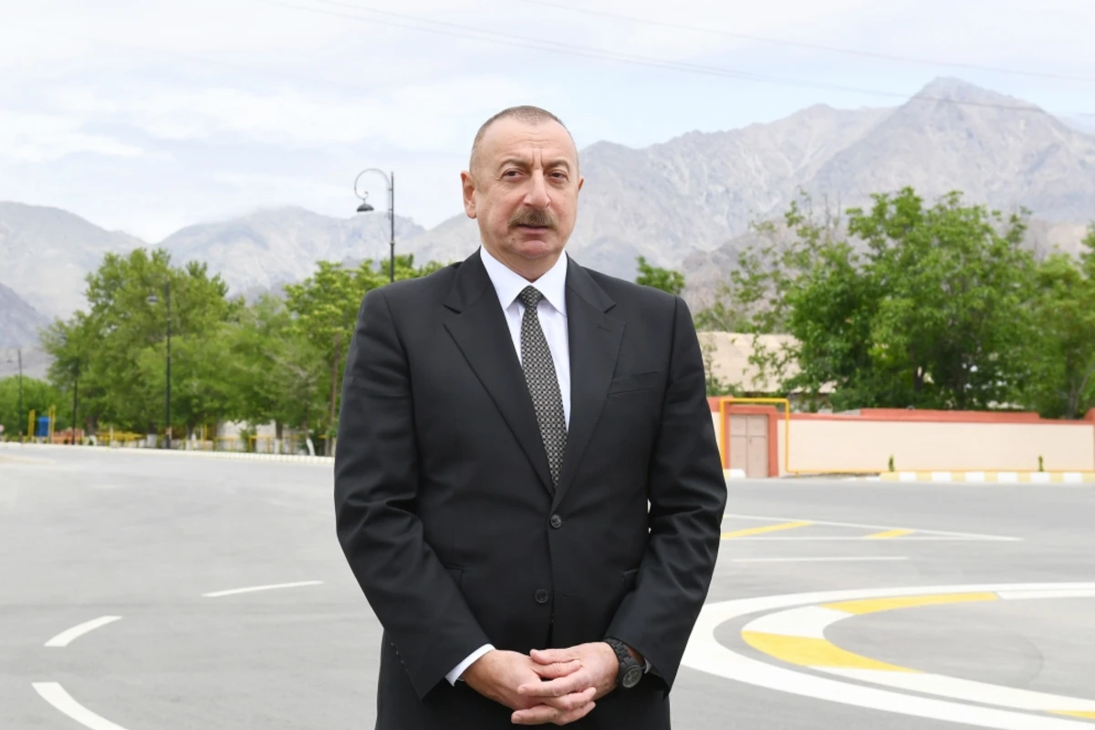 Prezident İlham Əliyev Goranboya səfər edib Prezident İlham Əliyev Goranboya səfər edib