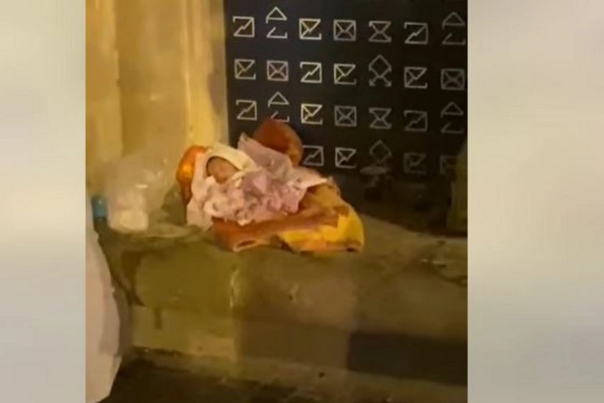 DİN: Küçədə qoyulan körpə deyil, gəlincikdir