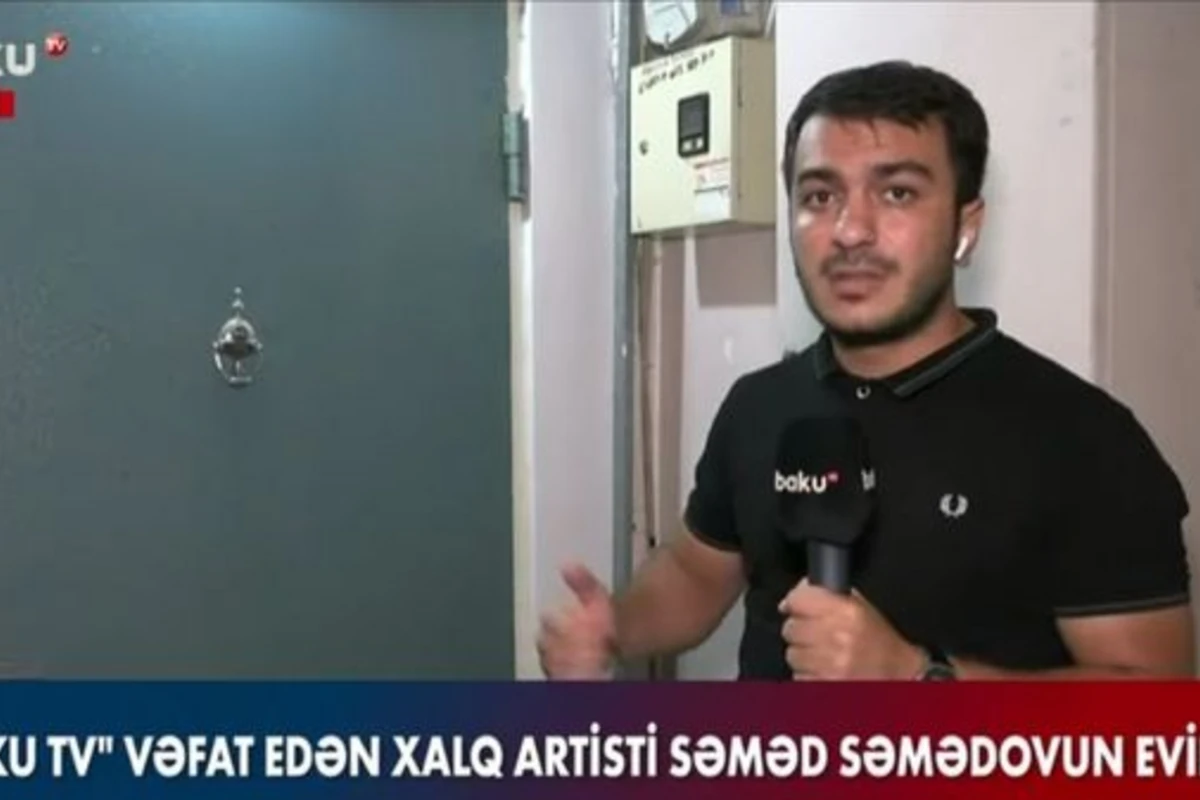 “Baku TV” vəfat etmiş Səməd Səmədovun yaşadığı ünvanda olub - VİDEO