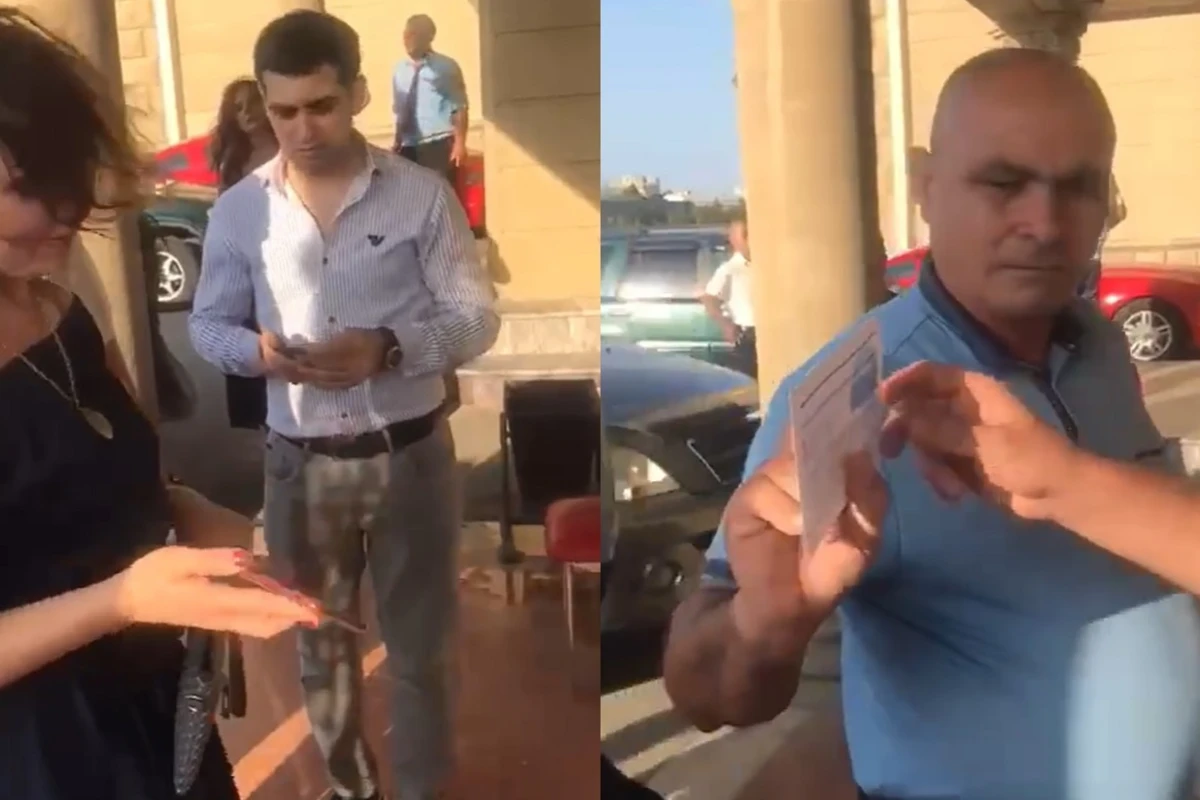 Bakıda polis COVID-19 pasportu olmayanları toya buraxmır - VİDEO