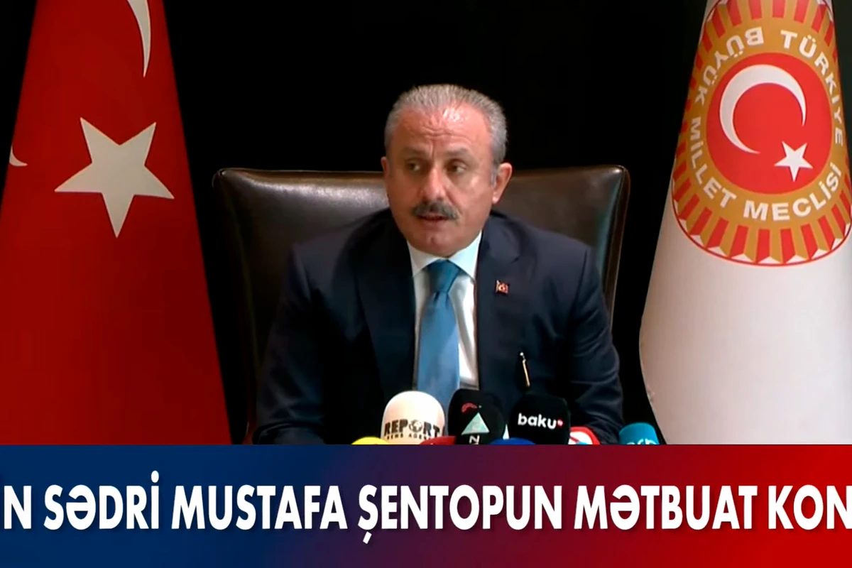 Mustafa Şəntop mətbuat konfransı keçirib - VİDEO