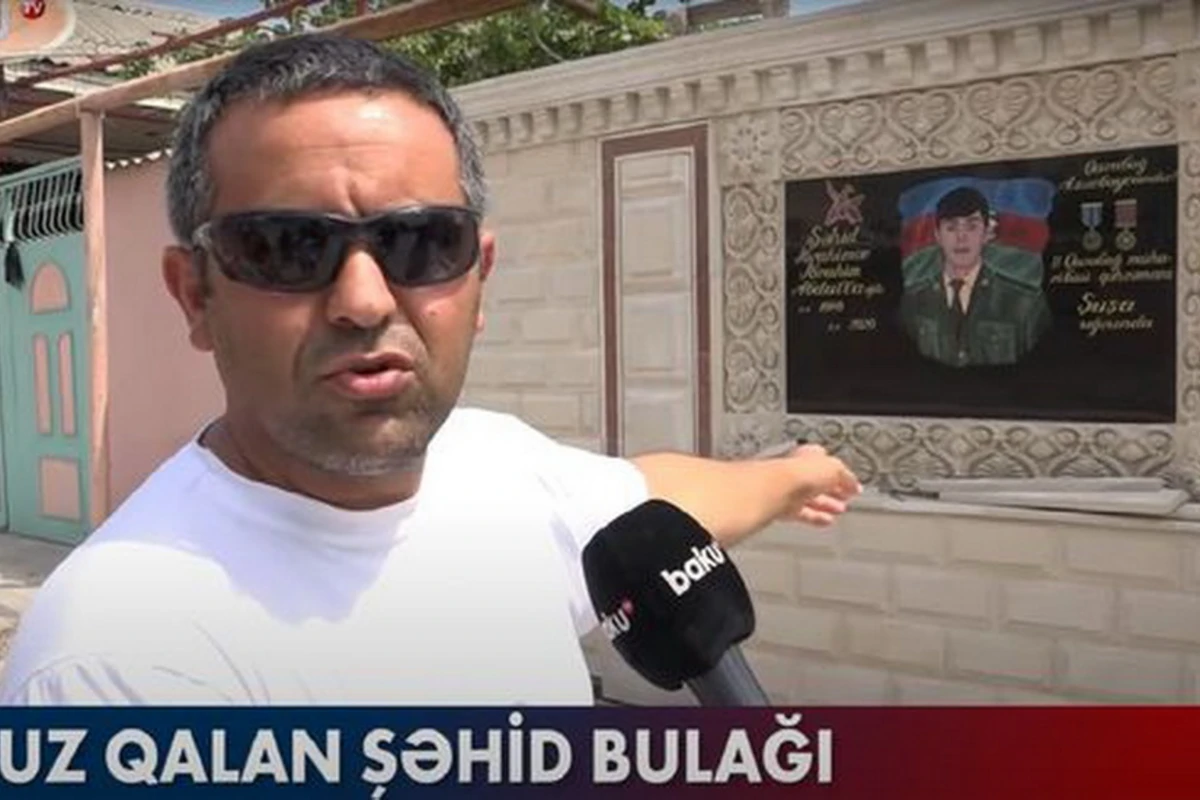 Binəqədidə susuz qalan şəhid bulağı - VİDEO