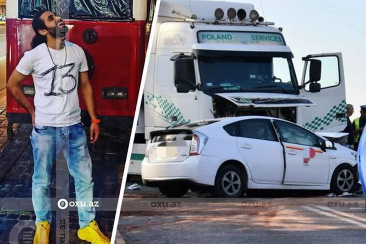 Polşada taksi fəaliyyəti ilə məşğul olan azərbaycanlı tələbə ağır qəza törədib - FOTO