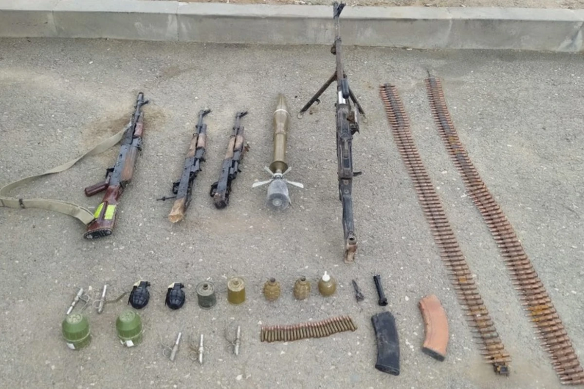 В Ходжалы обнаружены оружие и боеприпасы В Ходжалы обнаружены оружие и боеприпасы